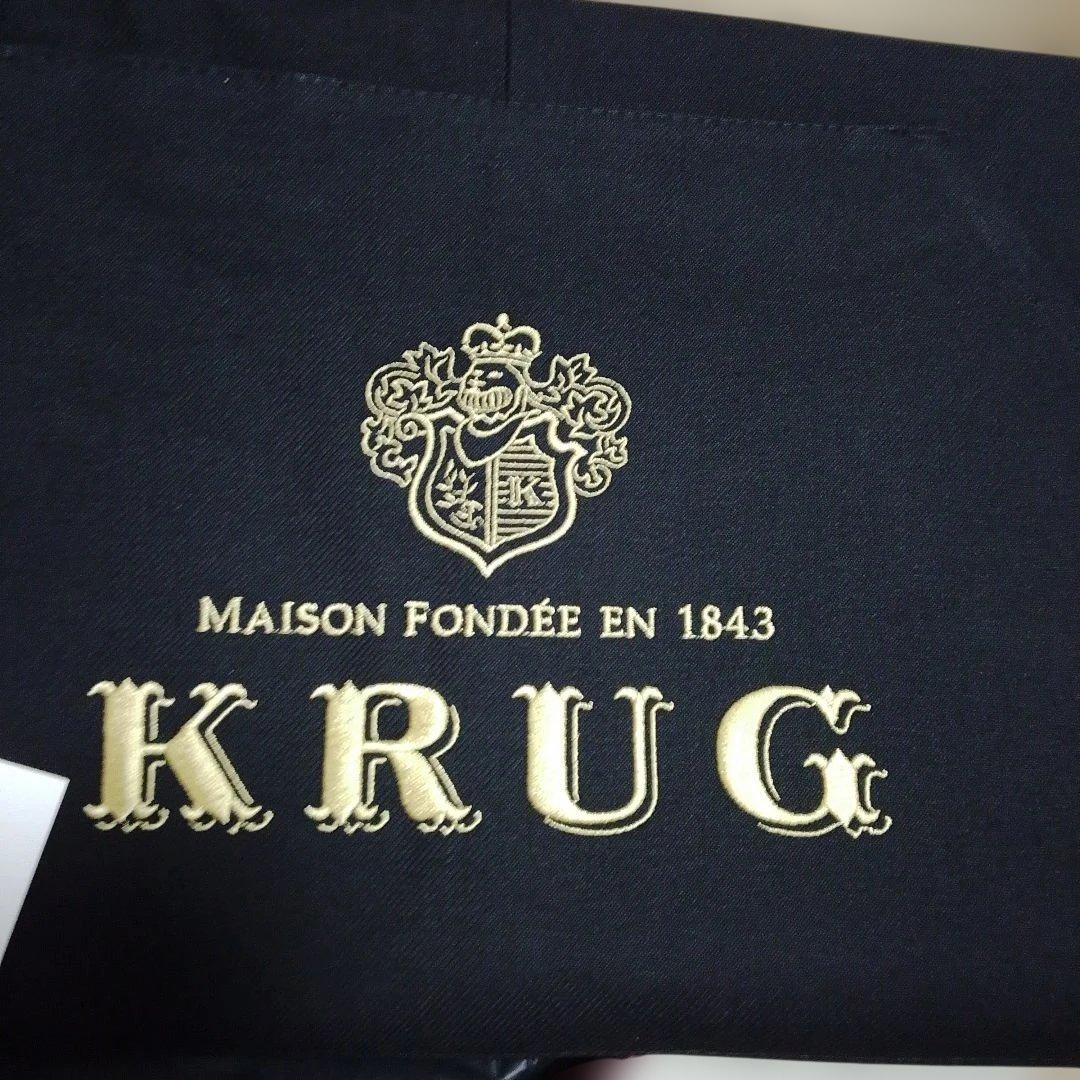KRUG エプロン 黒色刺繍ロゴ★保証説明書★箱付き