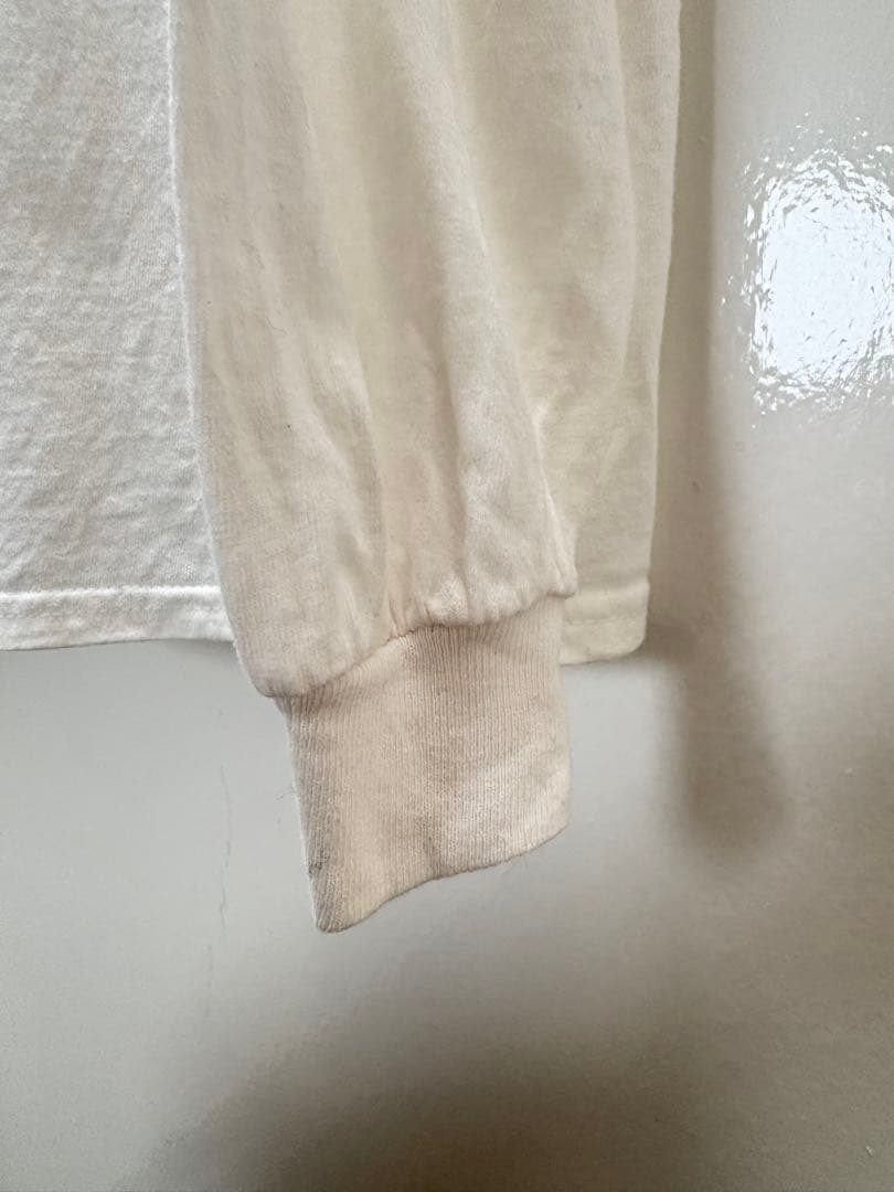 キタニタツヤ 倶楽部非現実　ロンT 白　サイズ大きめ