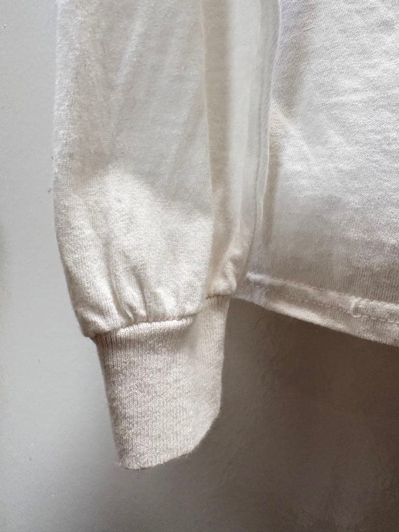 キタニタツヤ 倶楽部非現実　ロンT 白　サイズ大きめ