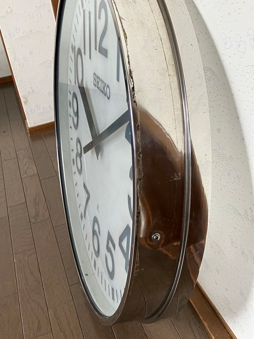 掛け時計大型　直径70㎝　SEIKO レトロ【送料込み】