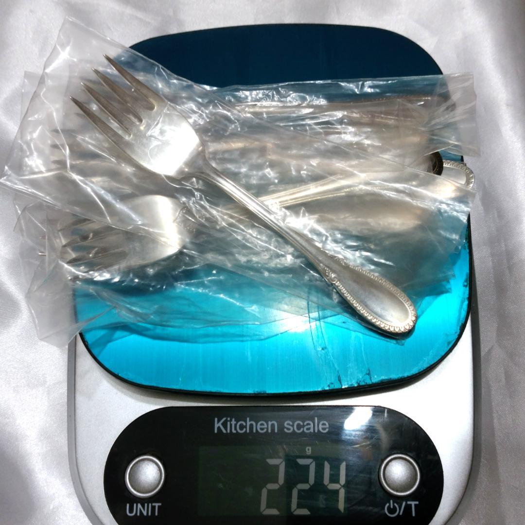 ウィスケマン シルバープレート 純銀 フォーク カラトリー アンティーク