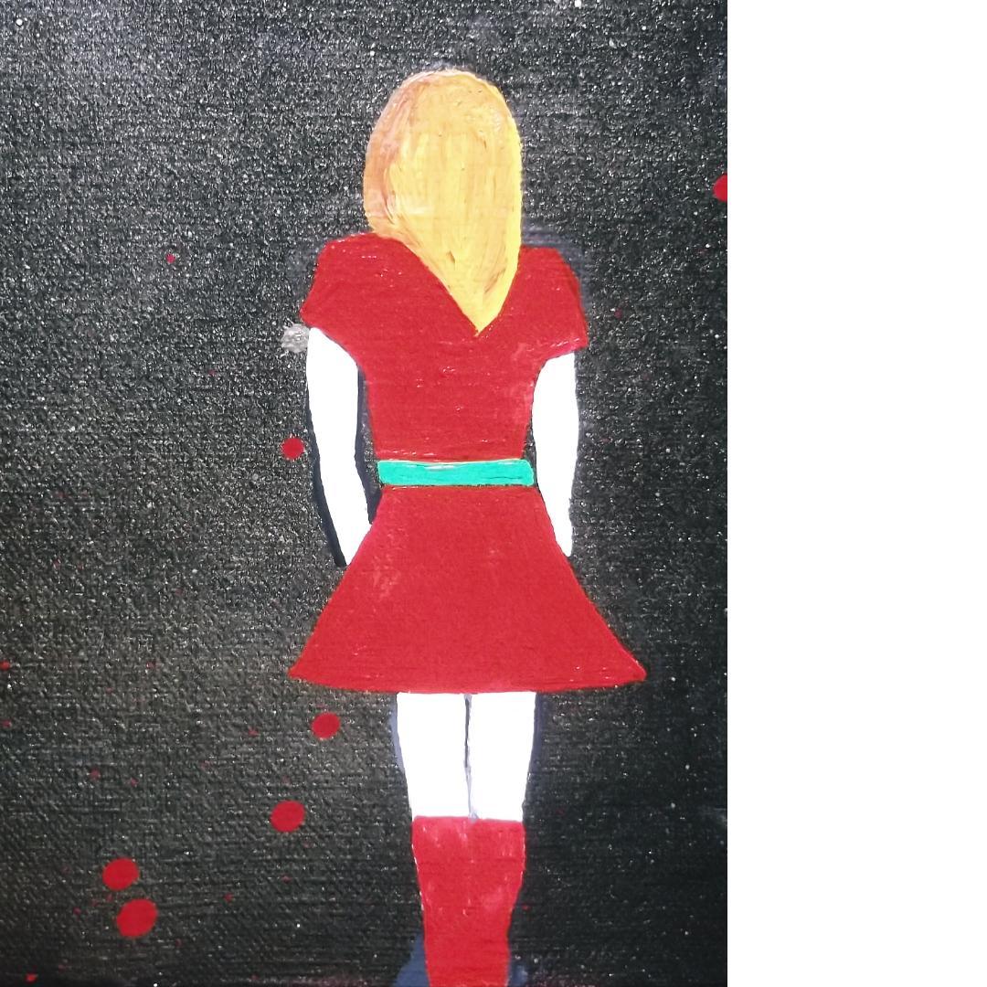 真作　Andy　Wallet　奇跡が起きるとき　神秘十字　凄いパワーを感じる絵画