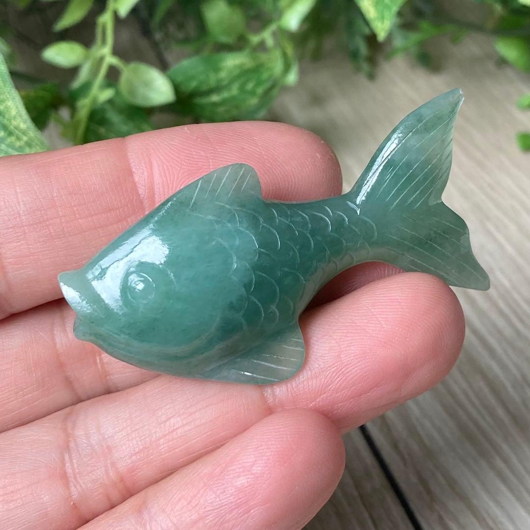 癒しの鯉で成功へ導かれる/アベンチュリン/パワーストーン/天然石