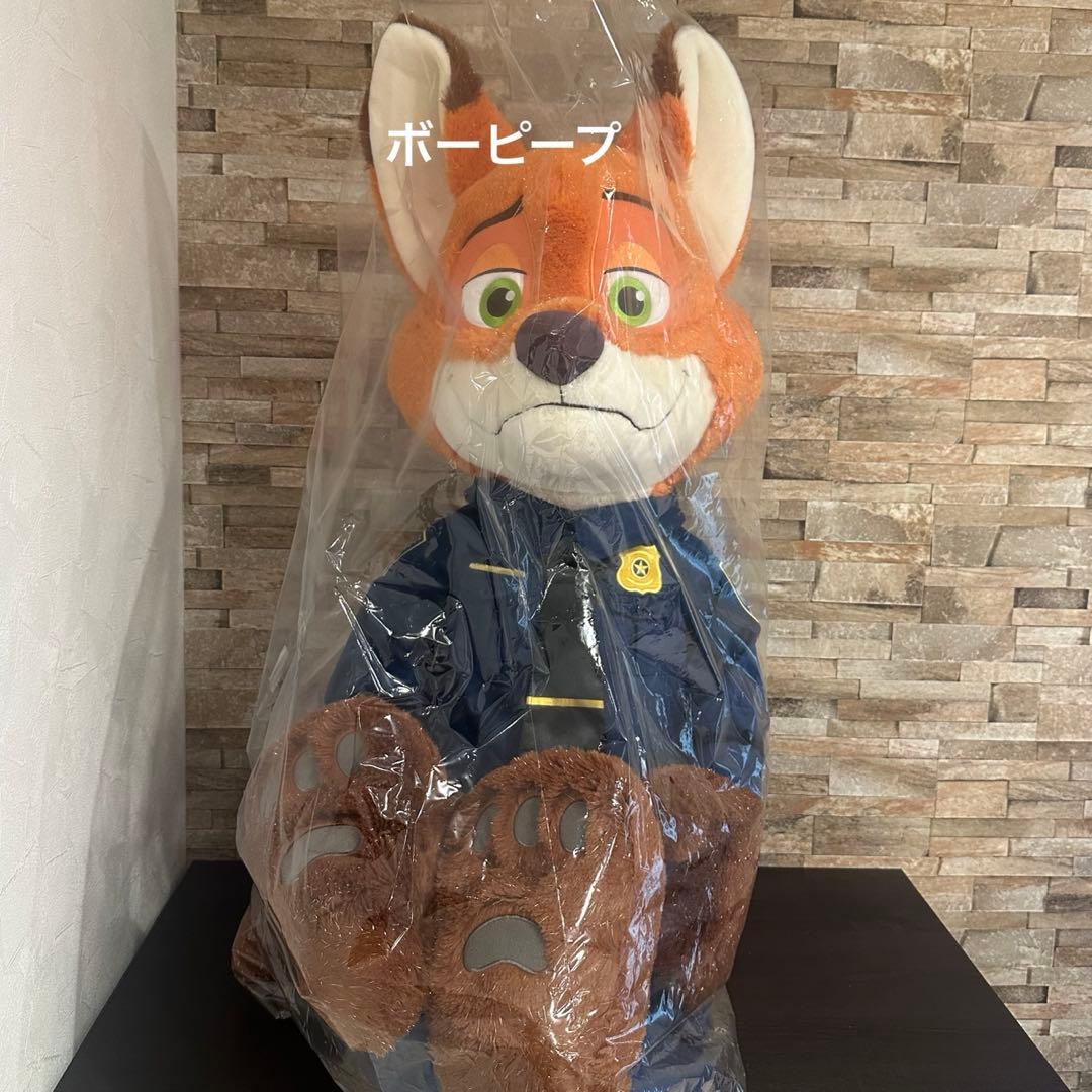 ニック・ワイルド 115cm ぬいぐるみ スーパービッグ 10周年　ズートピア