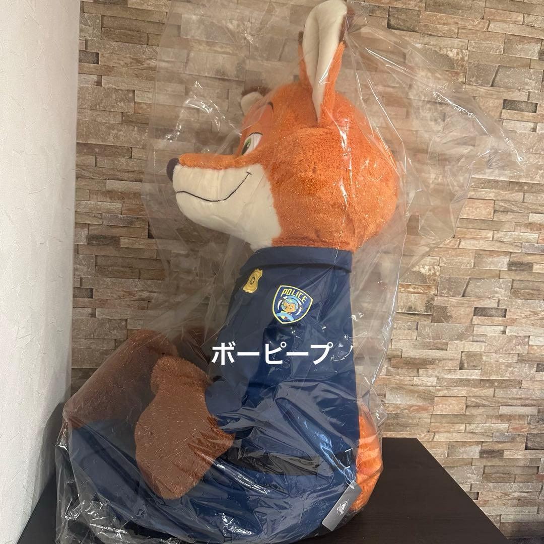 ニック・ワイルド 115cm ぬいぐるみ スーパービッグ 10周年　ズートピア