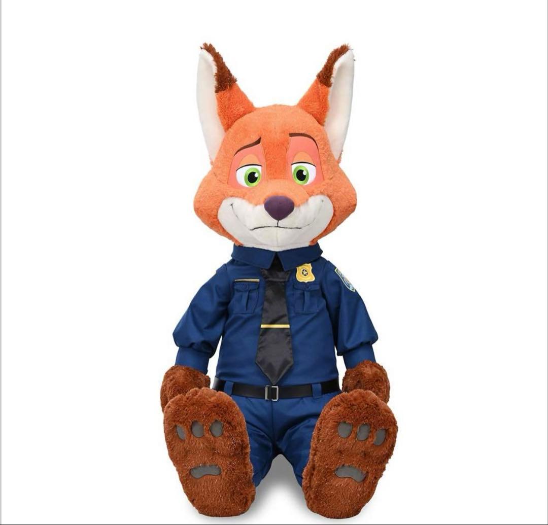 ニック・ワイルド 115cm ぬいぐるみ スーパービッグ 10周年　ズートピア