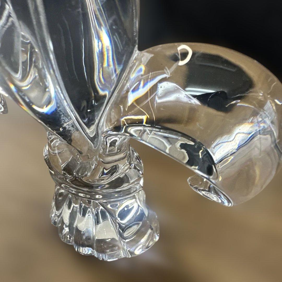 サンルイ　ペーパーウェイト　フルール・ド・リス（百合の紋章）