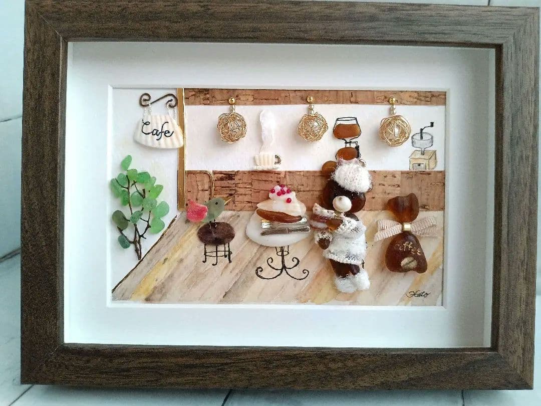 シーグラスアート　SORA様　ご確認　６点