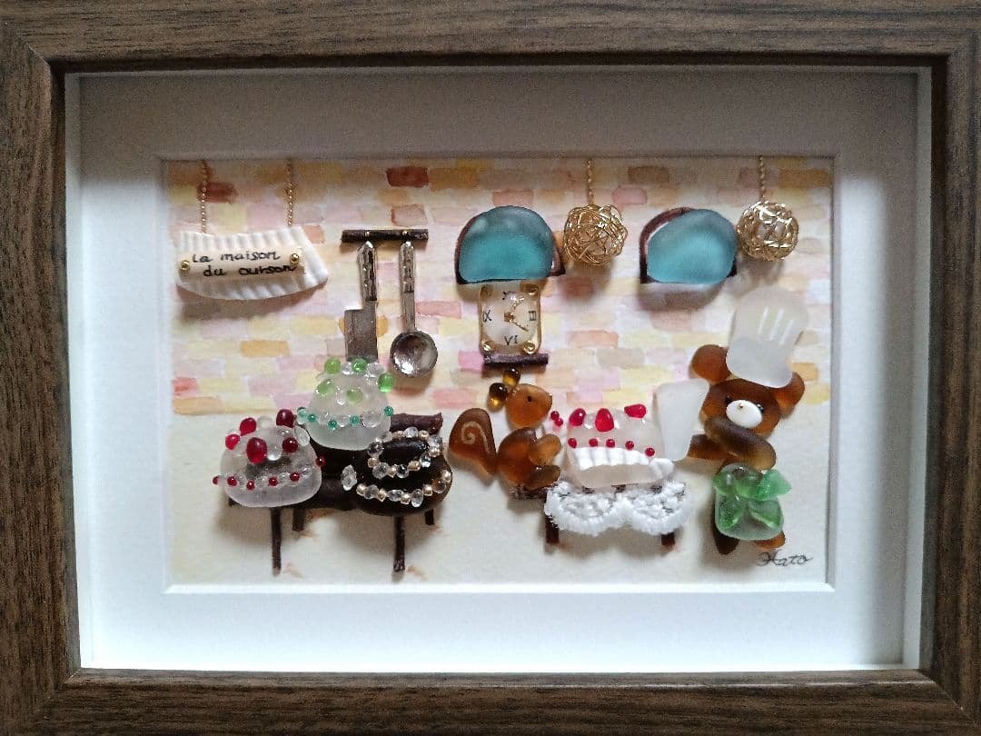 シーグラスアート　SORA様　ご確認　６点