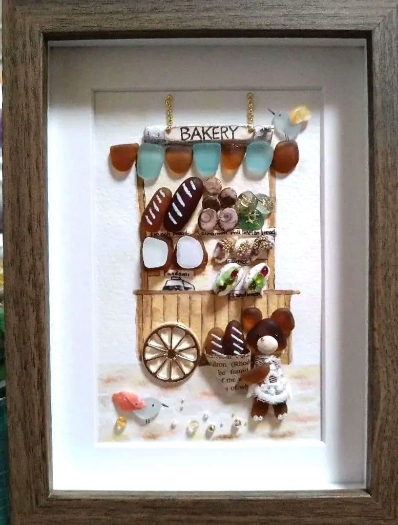 シーグラスアート　SORA様　ご確認　６点