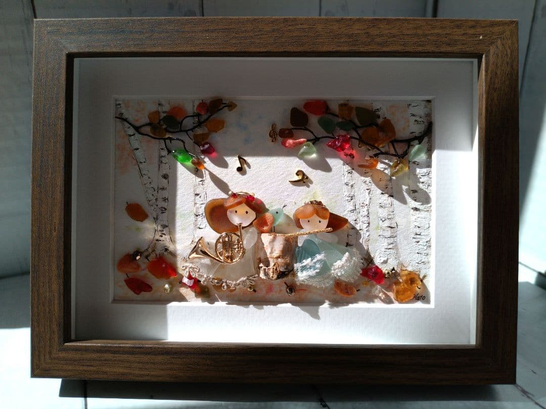 シーグラスアート　SORA様　ご確認　６点