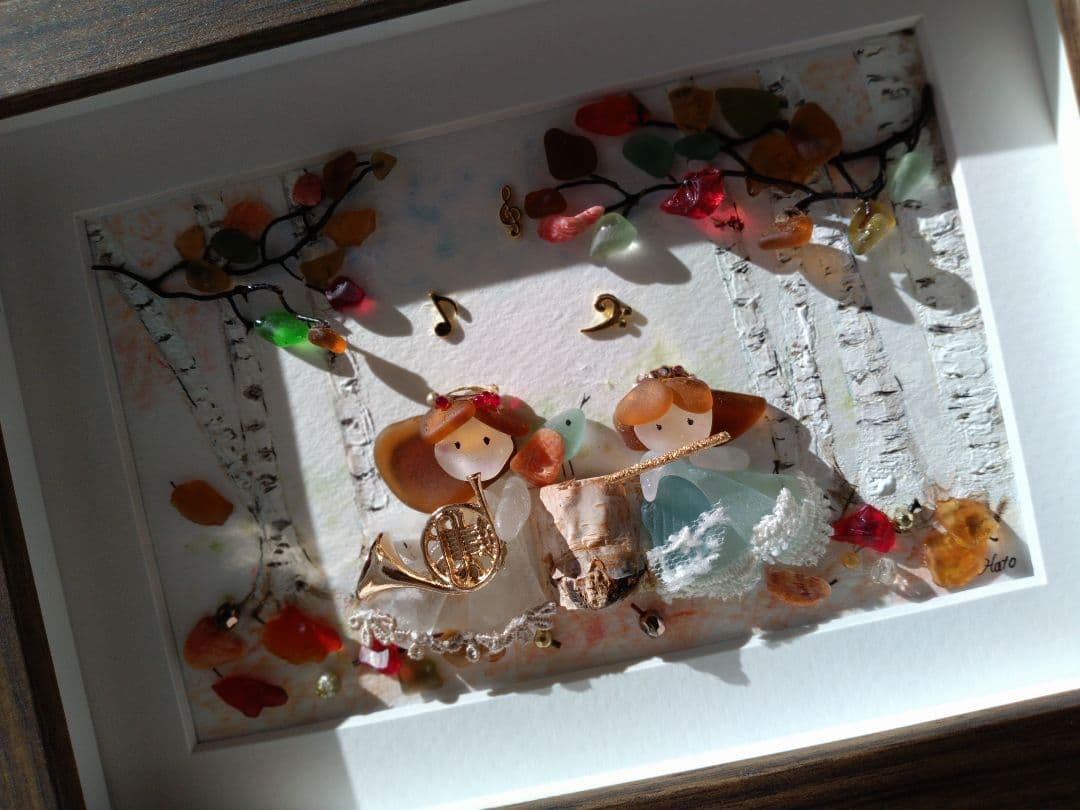 シーグラスアート　SORA様　ご確認　６点