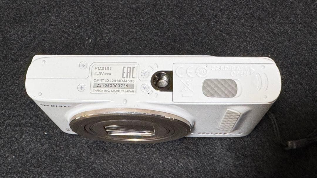 CANON PowerShot SX610 HS デジタルカメラ。