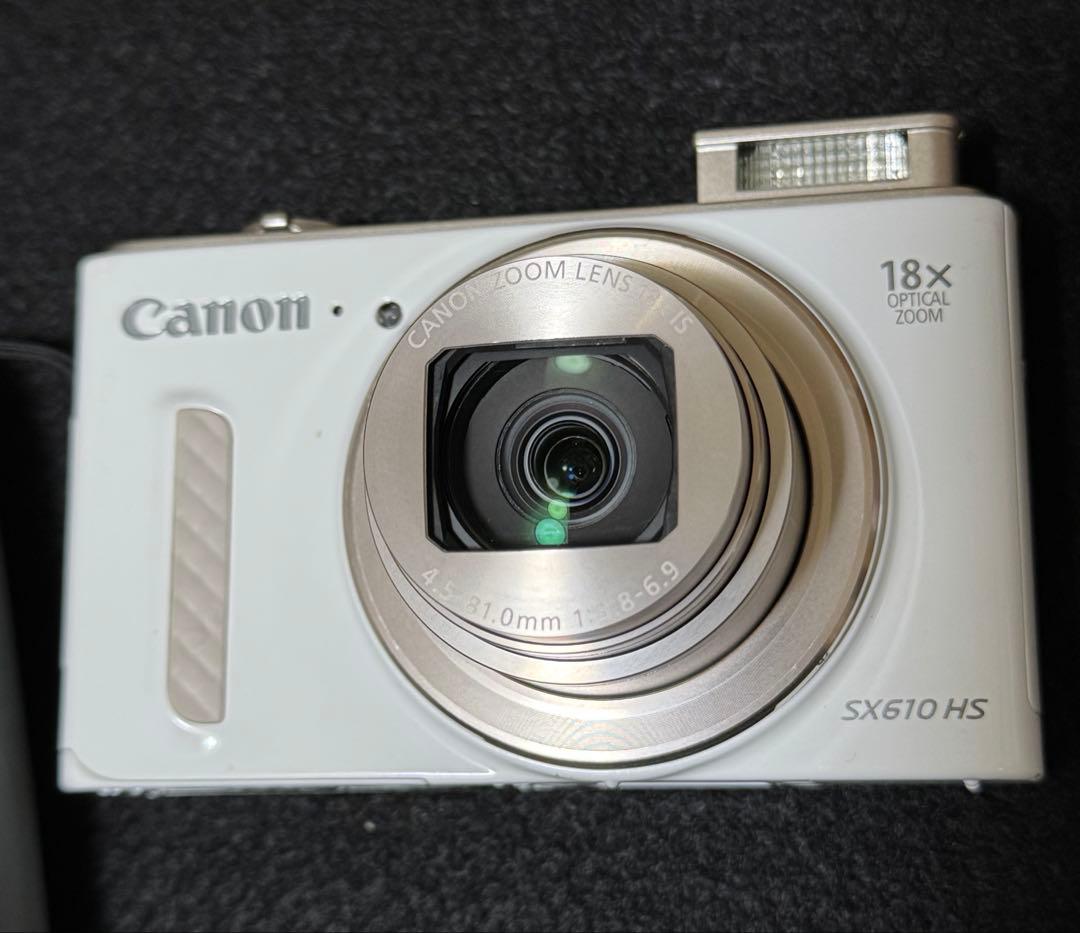 CANON PowerShot SX610 HS デジタルカメラ。
