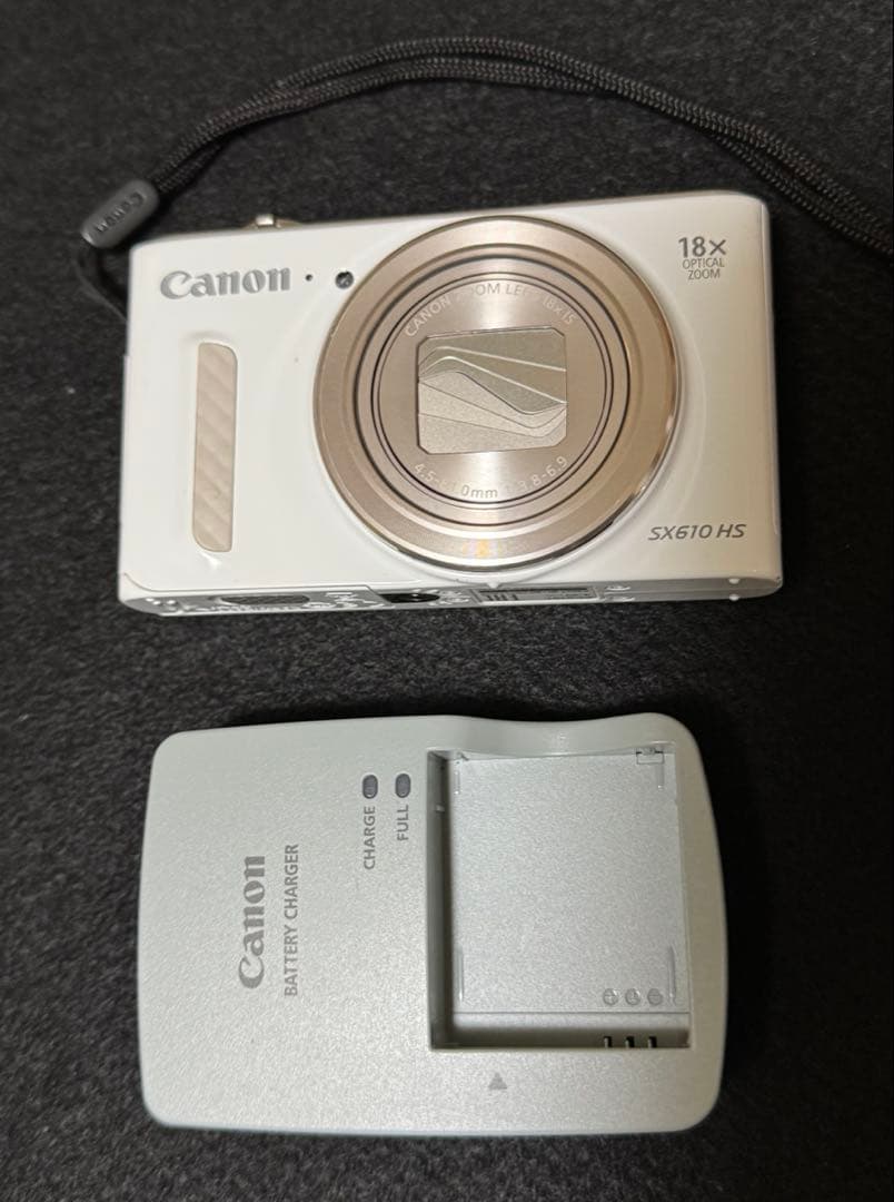 CANON PowerShot SX610 HS デジタルカメラ。