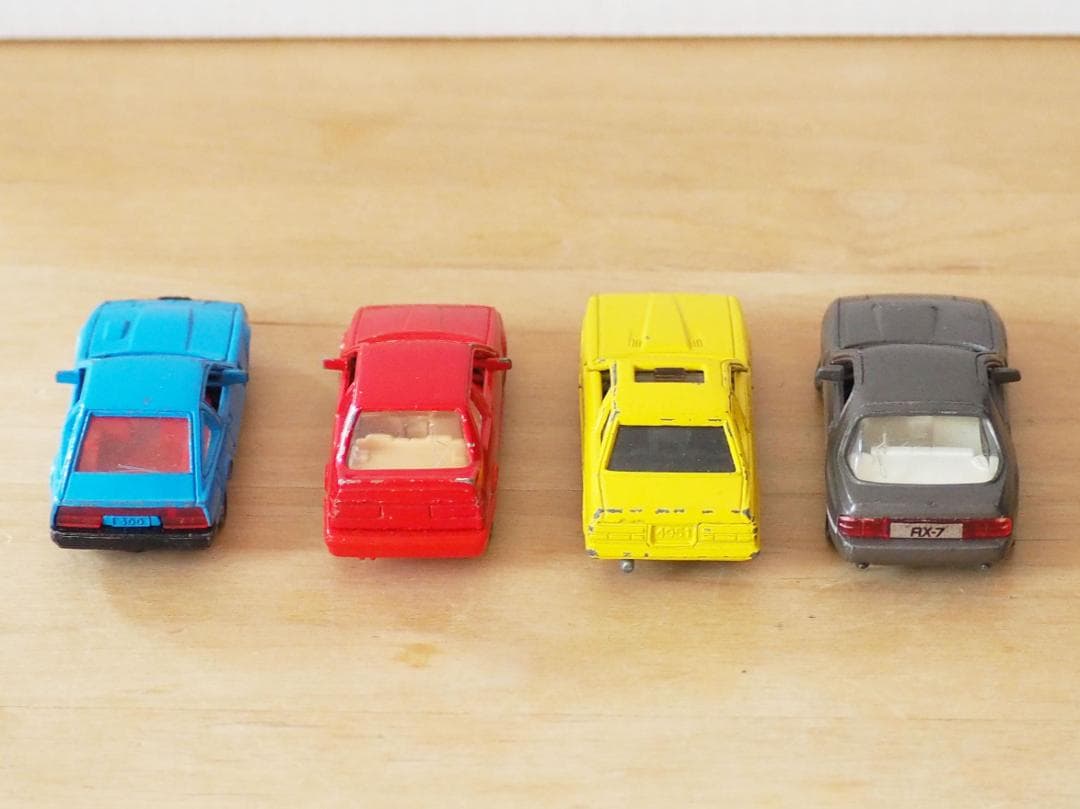 廃盤 日本製 トミカギフト★トミカ 乗用車セット 1986年 ミニカー