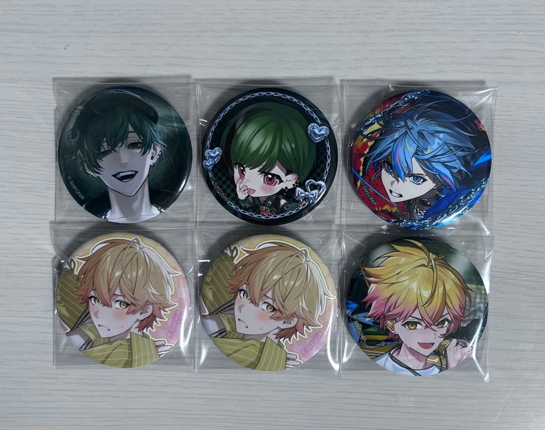 シクフォニ 缶バッジ 16弾 雨乃こさめ すち みこと ソロ RAGE