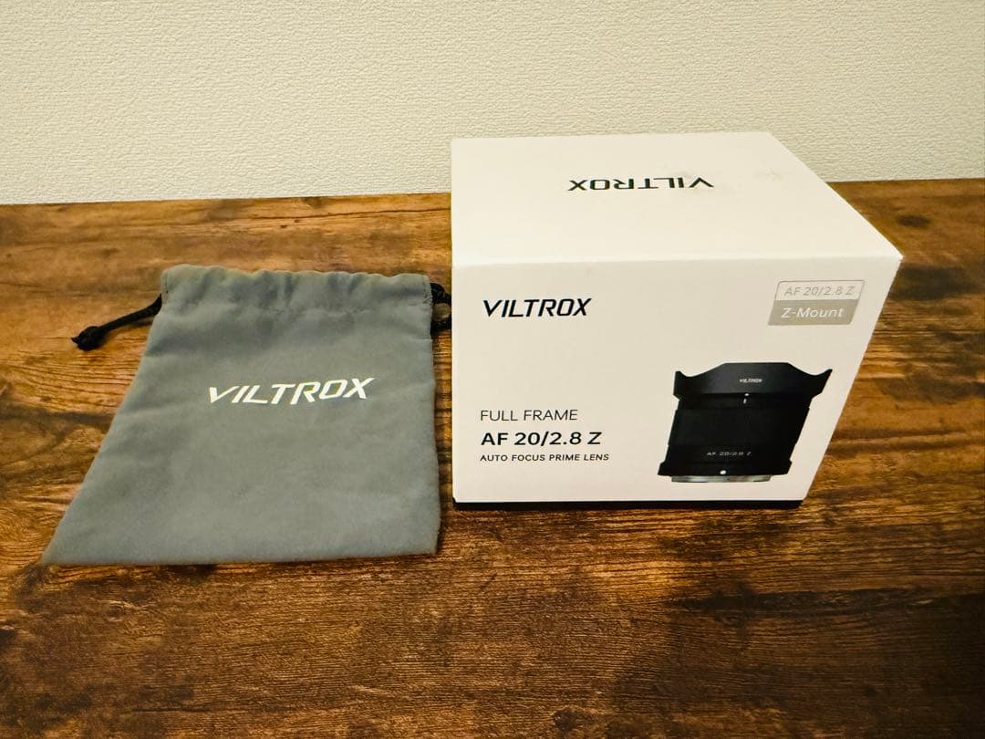VILTROX AF 20/2.8 Z 単焦点レンズ