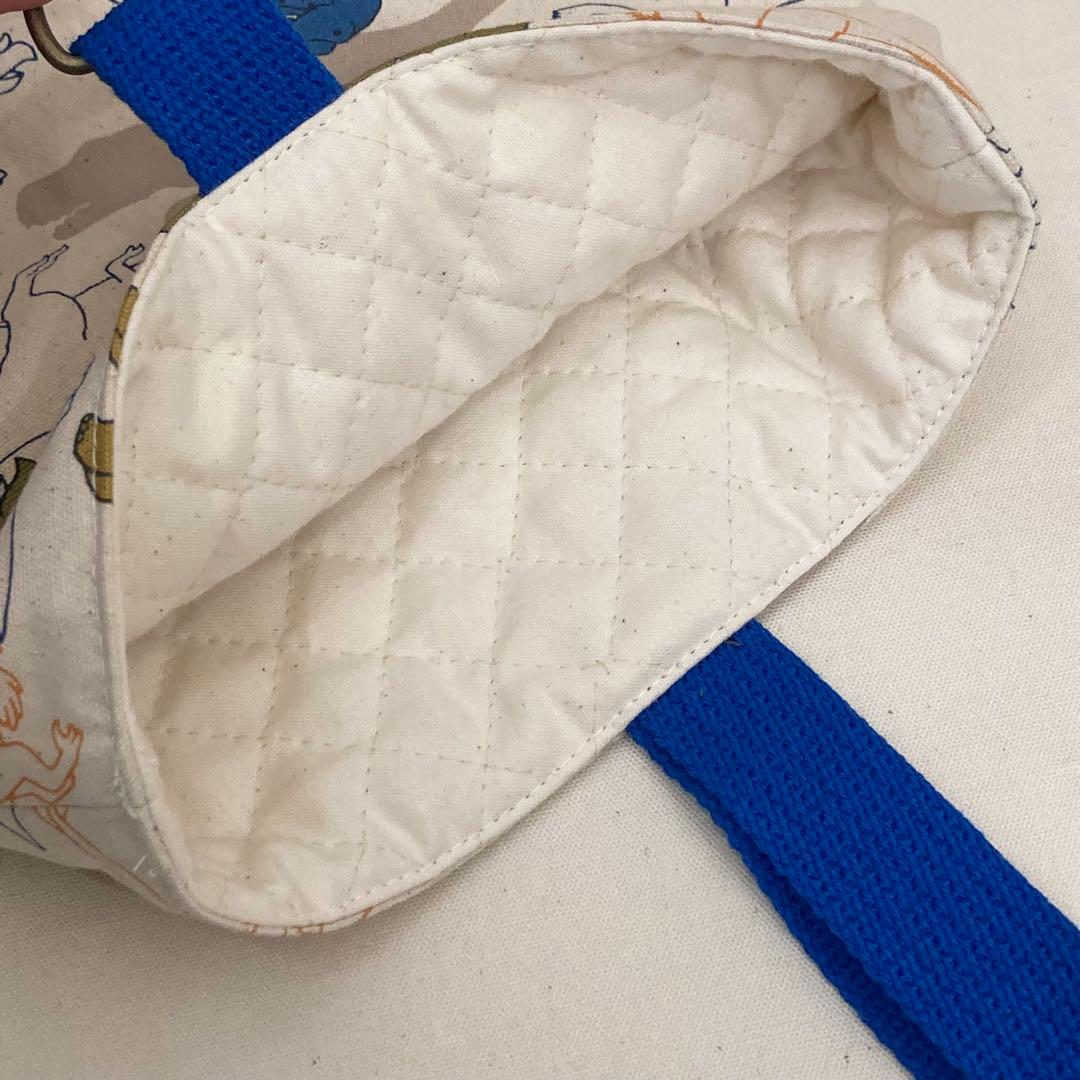 【新作】通園通学グッズ　5点セット　恐竜×ブラウン