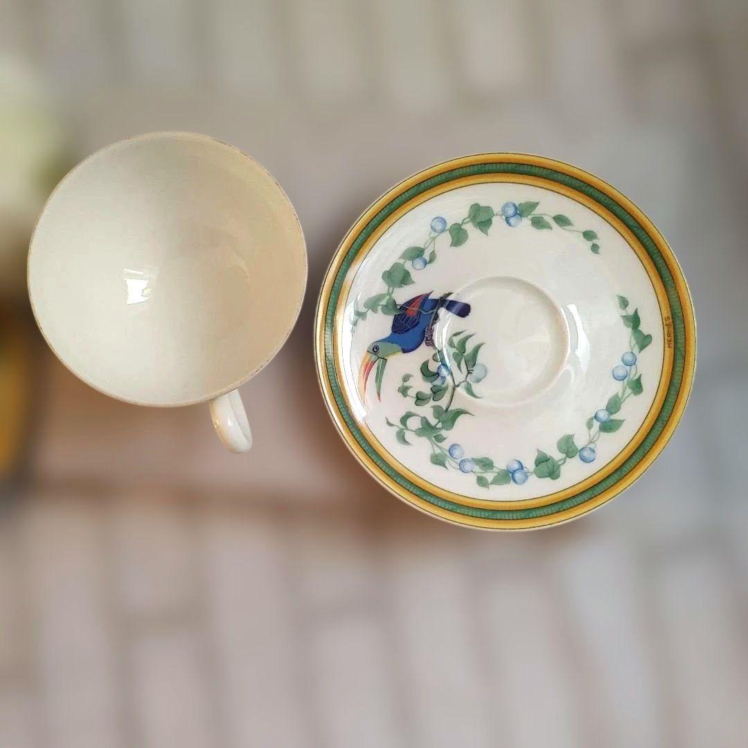 未使用◆エルメスHERMESトゥカン◆カップ&ソーサー