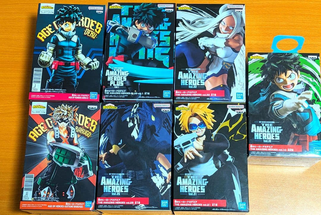 僕のヒーローアカデミア　優良フィギュア　未開封14品　まとめ売り