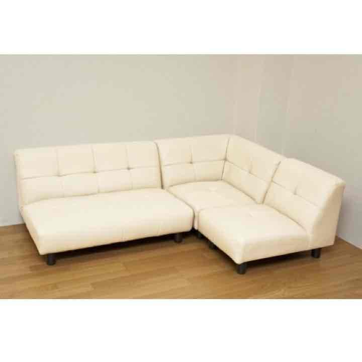 ★送料無料★コーナーソファー3点セット