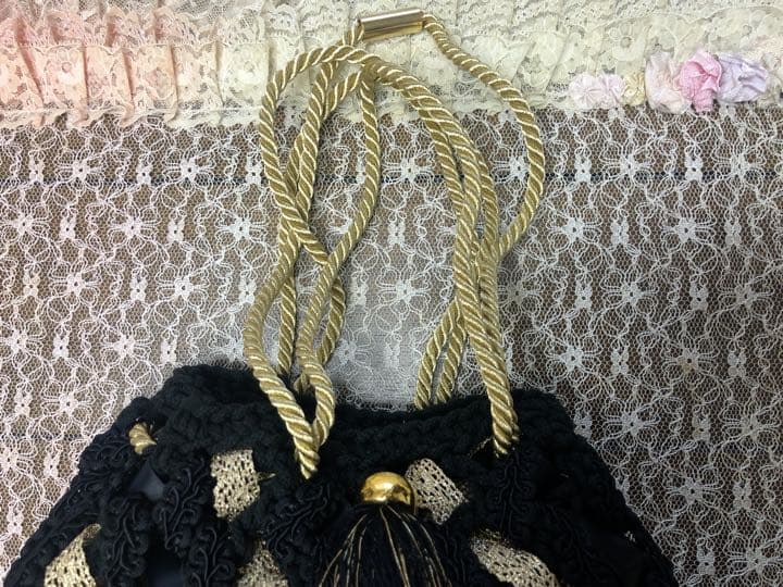 未使用 花詩 2wayバッグ(手編み)