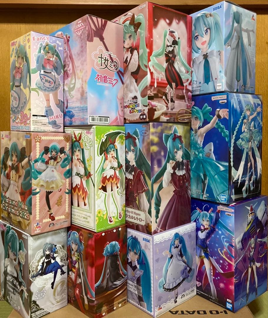 初音ミク　プライズフィギュア　まとめ売り　12種　詰め合わせセット
