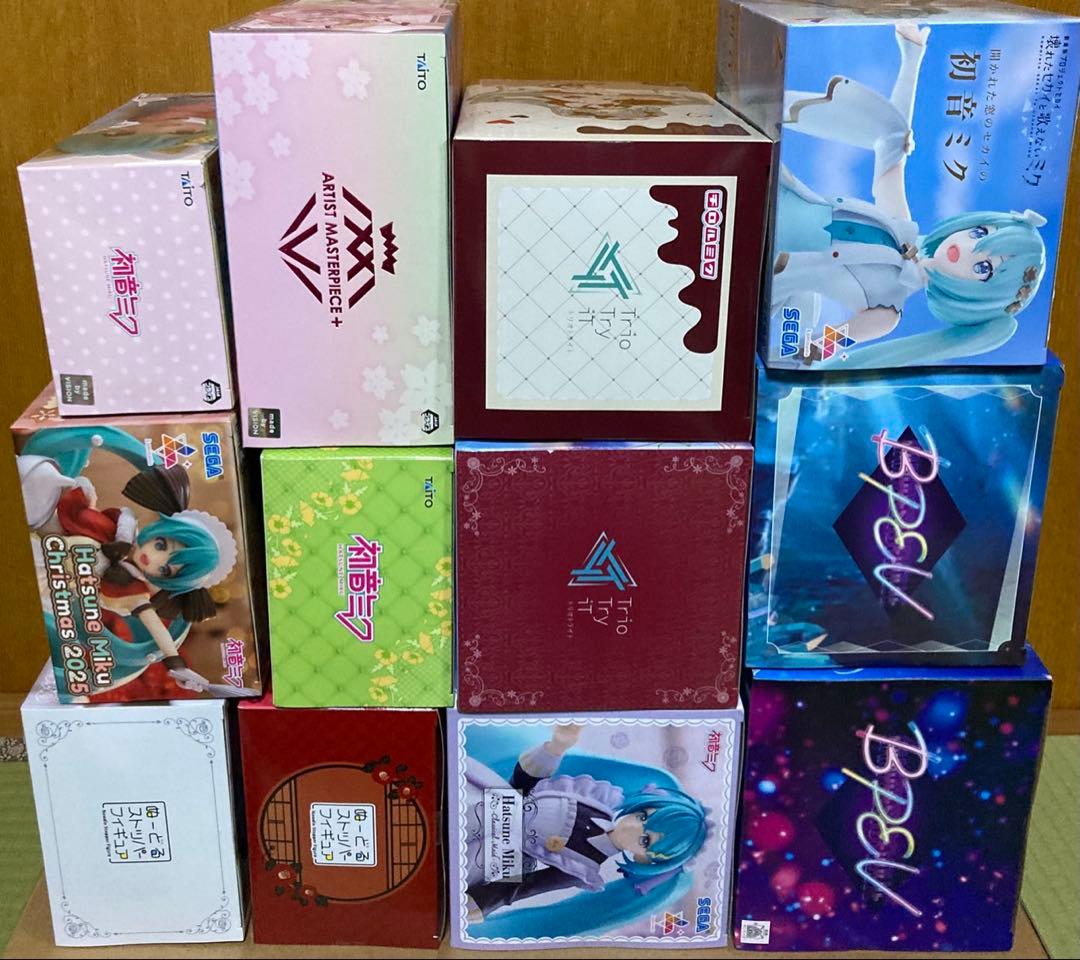 初音ミク　プライズフィギュア　まとめ売り　12種　詰め合わせセット