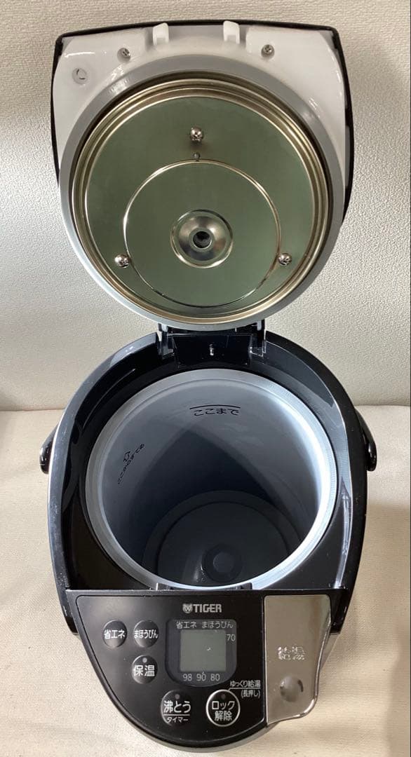 TIGER 蒸気レスVE電気まほうびん とく子さん 2025年製PIS-G300