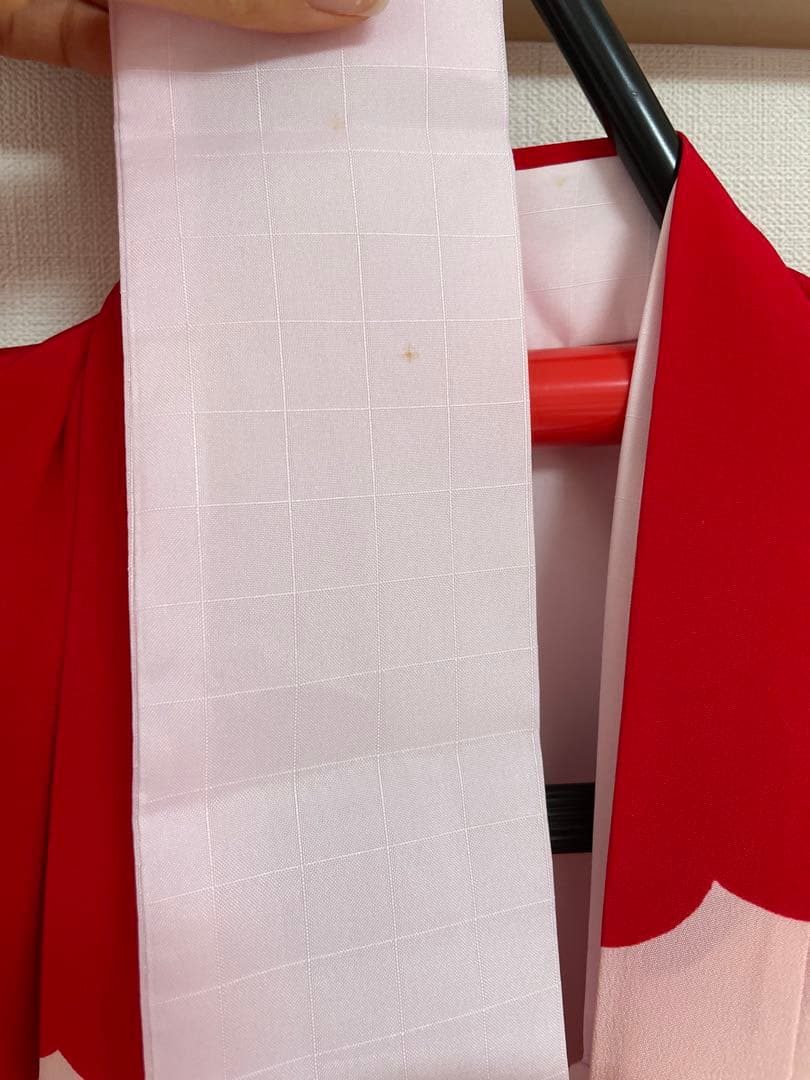 【正絹】着物セット 七五三 お宮参 被布コート 下駄 着物 女の子 産着