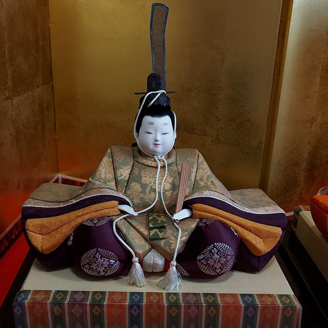 木目込み雛人形　親王飾り　ハンドメイド