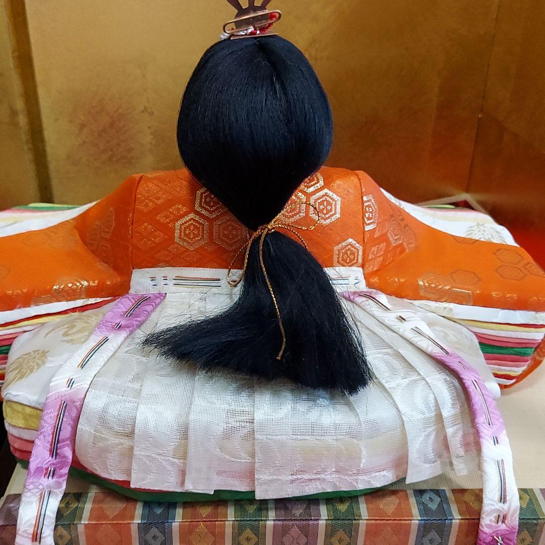 木目込み雛人形　親王飾り　ハンドメイド