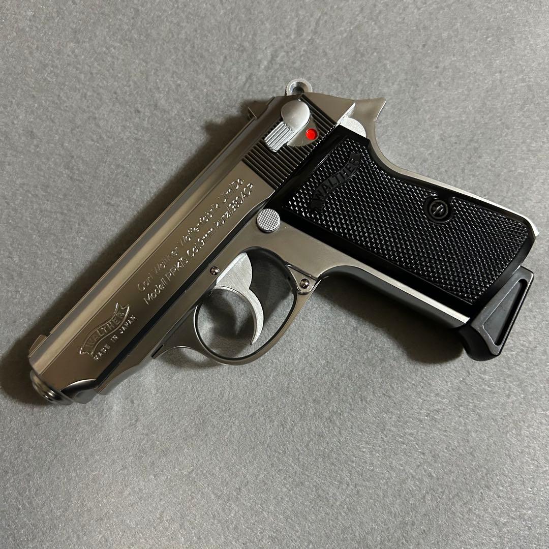 マルゼン　ワルサーPPK/S シルバー　美品