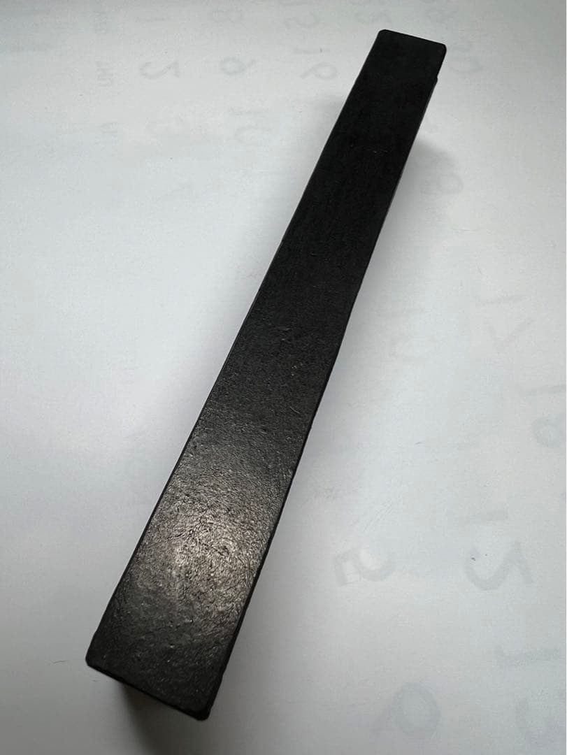 東京老舗稀品大型高級油煙墨5丁型76g 稀少銘墨状態良！