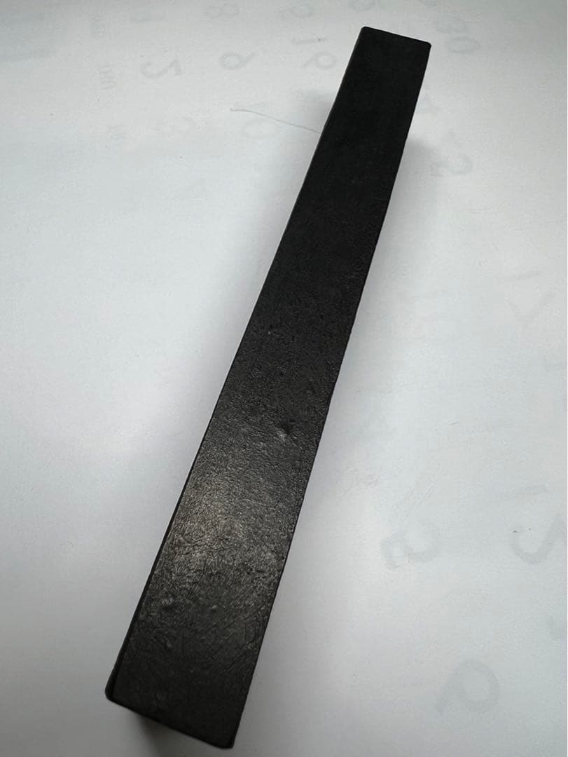 東京老舗稀品大型高級油煙墨5丁型76g 稀少銘墨状態良！