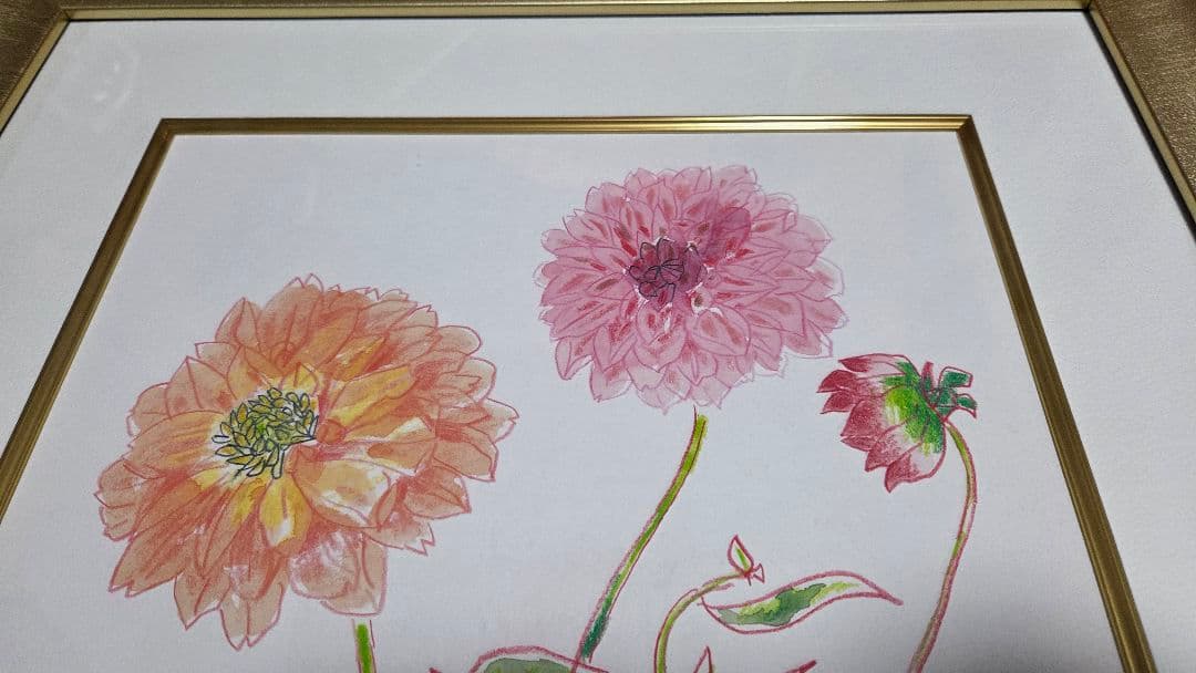 平松礼二　絵画2点セット　吉川工房　箱根芦ノ湖成川美術館