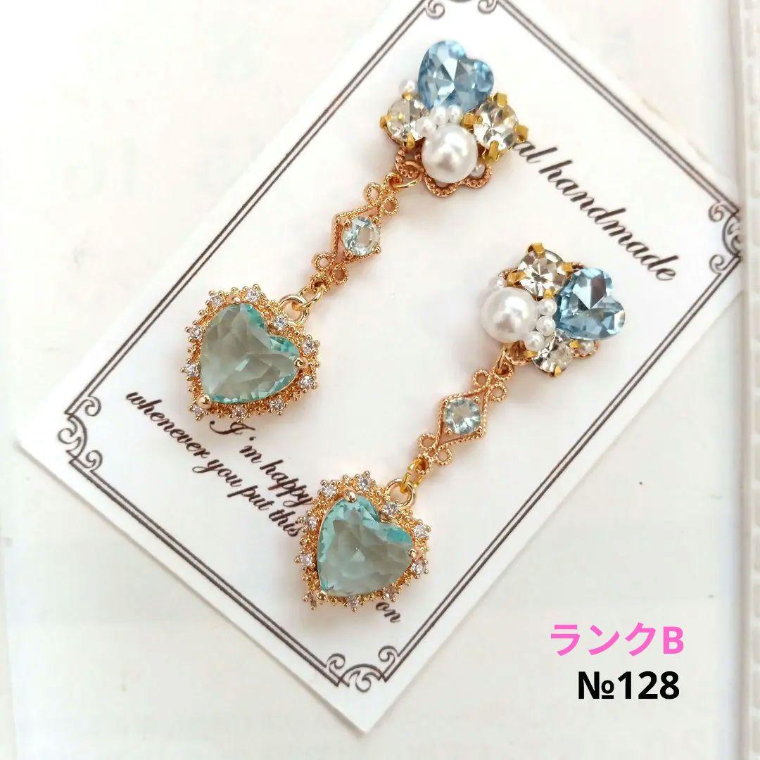 ♡ハンドメイド♡ビジューピアスorイヤリング№110
