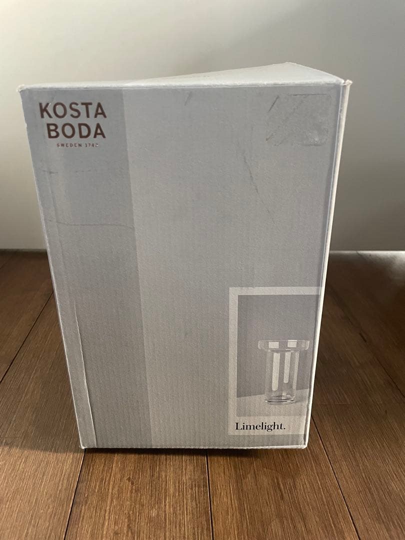 KOSTA BODA LIMELIGHT フラワーベース　ROS