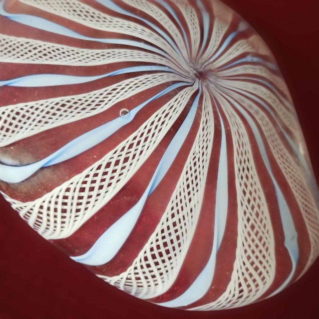 せ*ん様 ベネチアングラス　ベネチアンガラス　吹きガラス　小皿　２枚セット　 レ