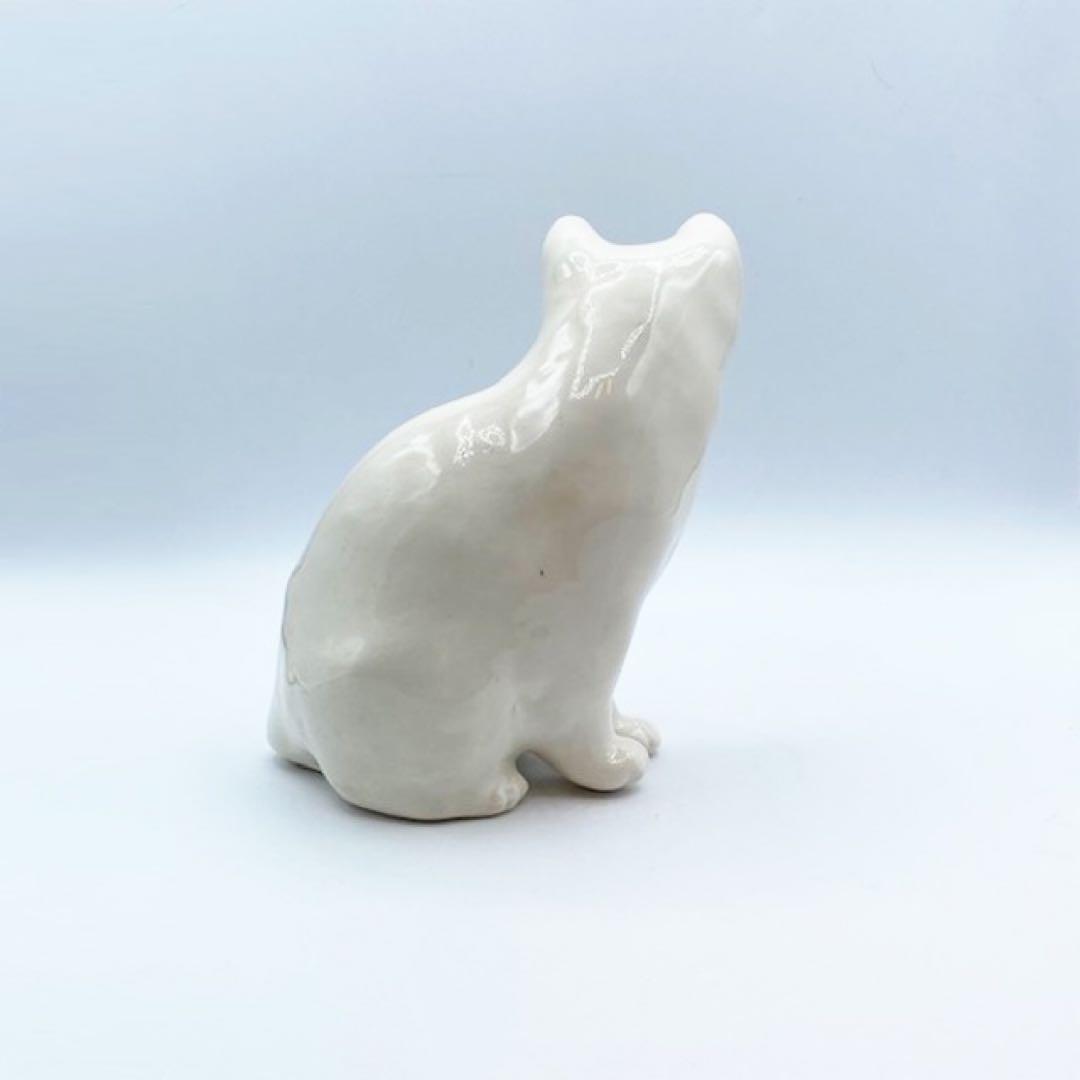 新品 ウィンスタンレイキャット オッドアイ 白猫 サイズ3 アンティーク 希少