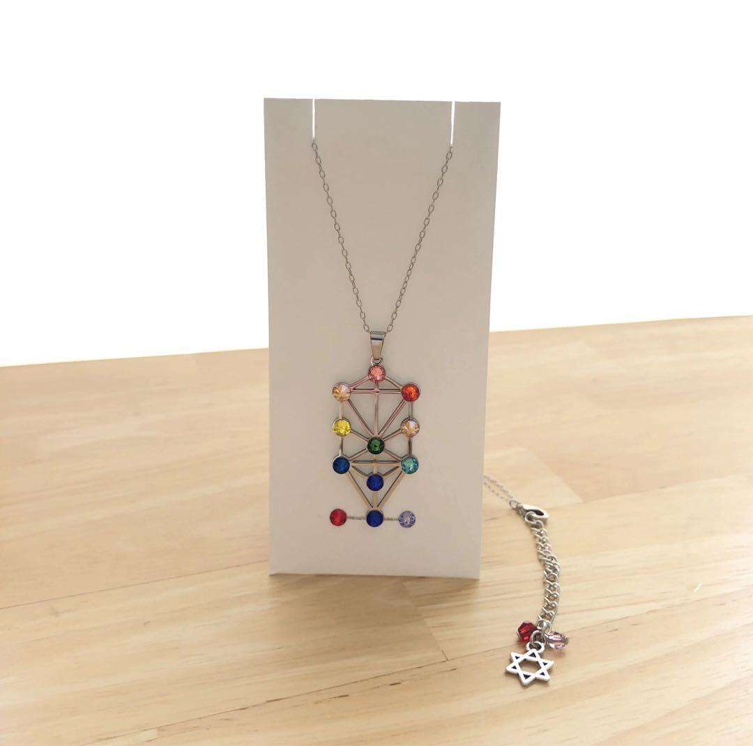 カバラ 生命の樹 ネックレス ゴールド シルバー