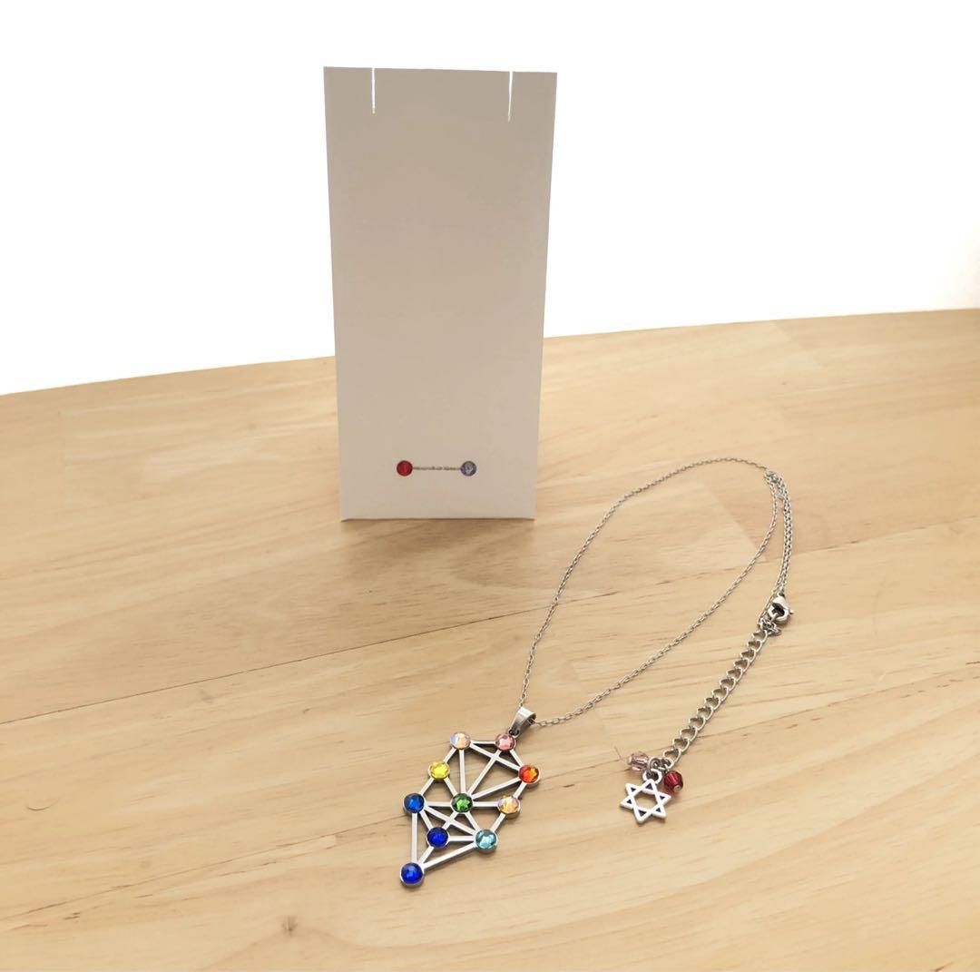 カバラ 生命の樹 ネックレス ゴールド シルバー