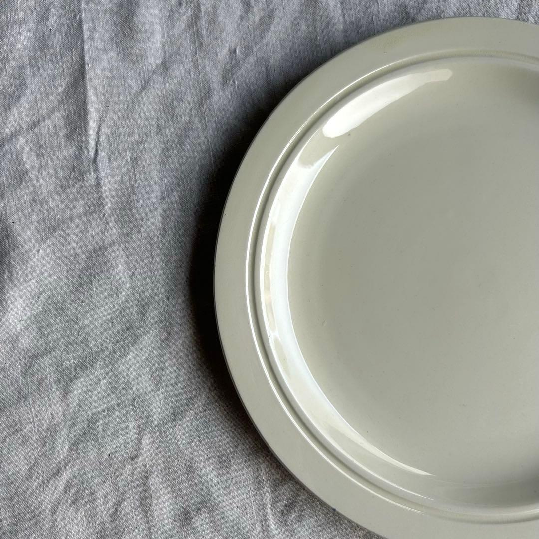 【美品】　【レア】　フランスアンティーク　デザートプレート　ケーキ皿　平皿