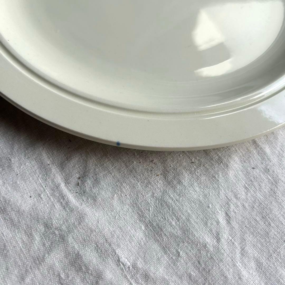 【美品】　【レア】　フランスアンティーク　デザートプレート　ケーキ皿　平皿