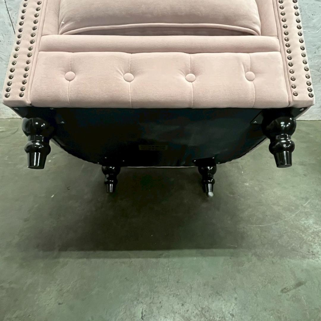 チェスターフィールド 1人掛けソファ ピンク VINCENT ③ A0606