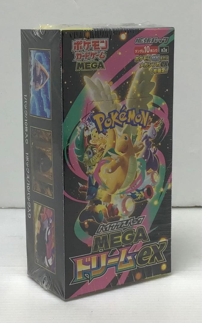 【新品未開封品】ポケモンカードMEGA ドリームex シュリンク付①BOX❶
