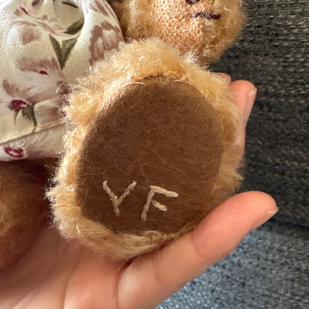 作家　村瀬公子先生　テディベア