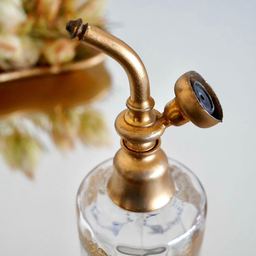 極希少 オールドバカラ エナメル＆金彩 アトマイザー★ジョルジュ シュヴァリエ作