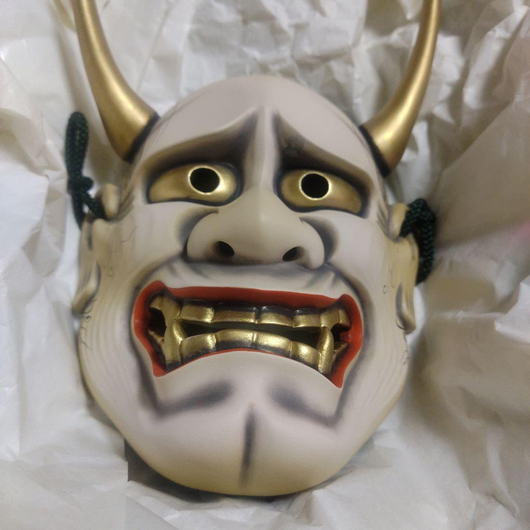 新品未使用　箱入り　般若のお面